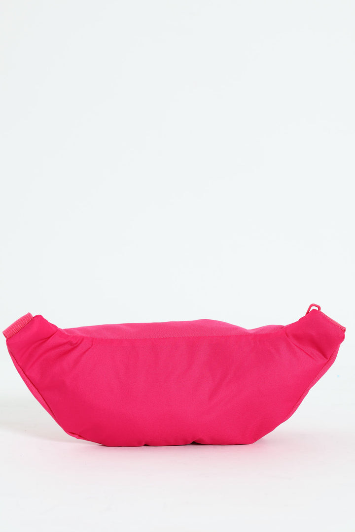 Patch Waist Bag - Pink