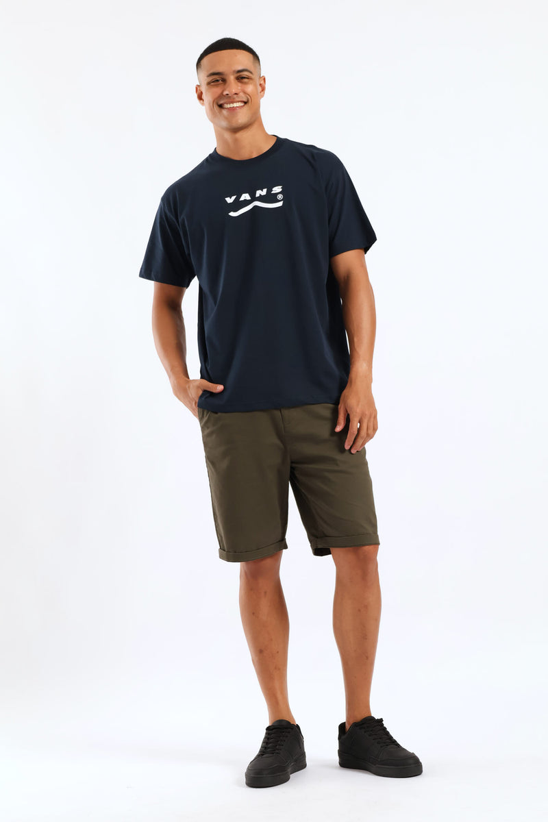 Determined Short Sleeve Tee - Navy