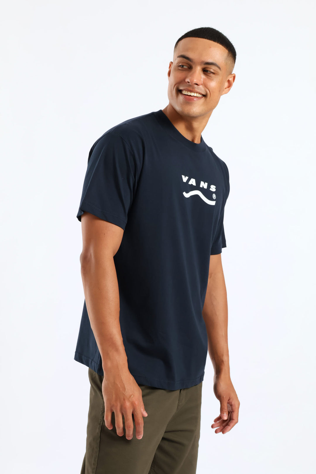 Determined Short Sleeve Tee - Navy