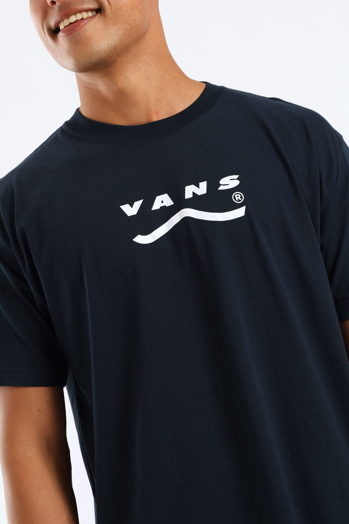 Determined Short Sleeve Tee - Navy