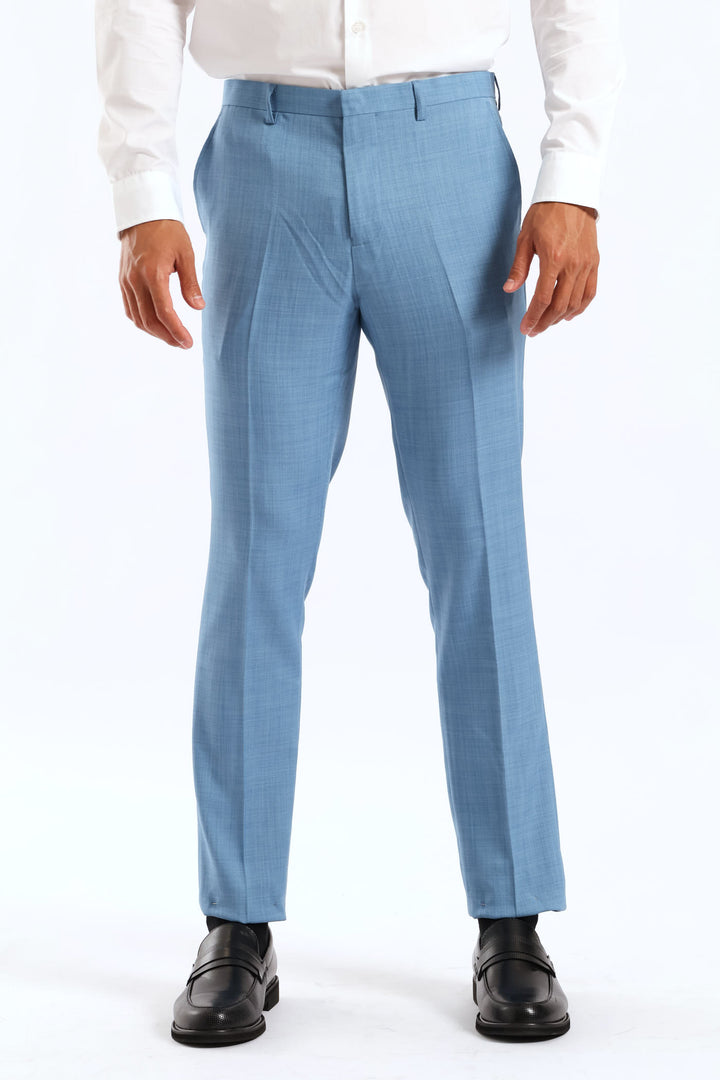 Slim Fit Essential Suit Trouser - Mid Blue