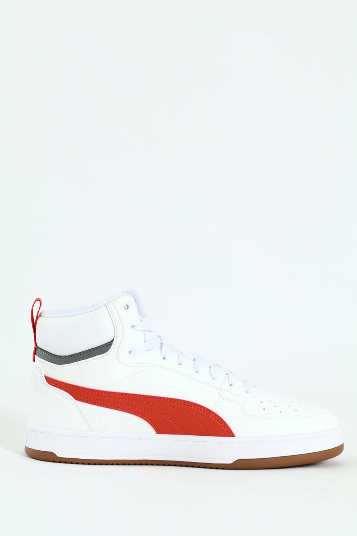 Caven 2.0 Mid Sneaker - White/Red