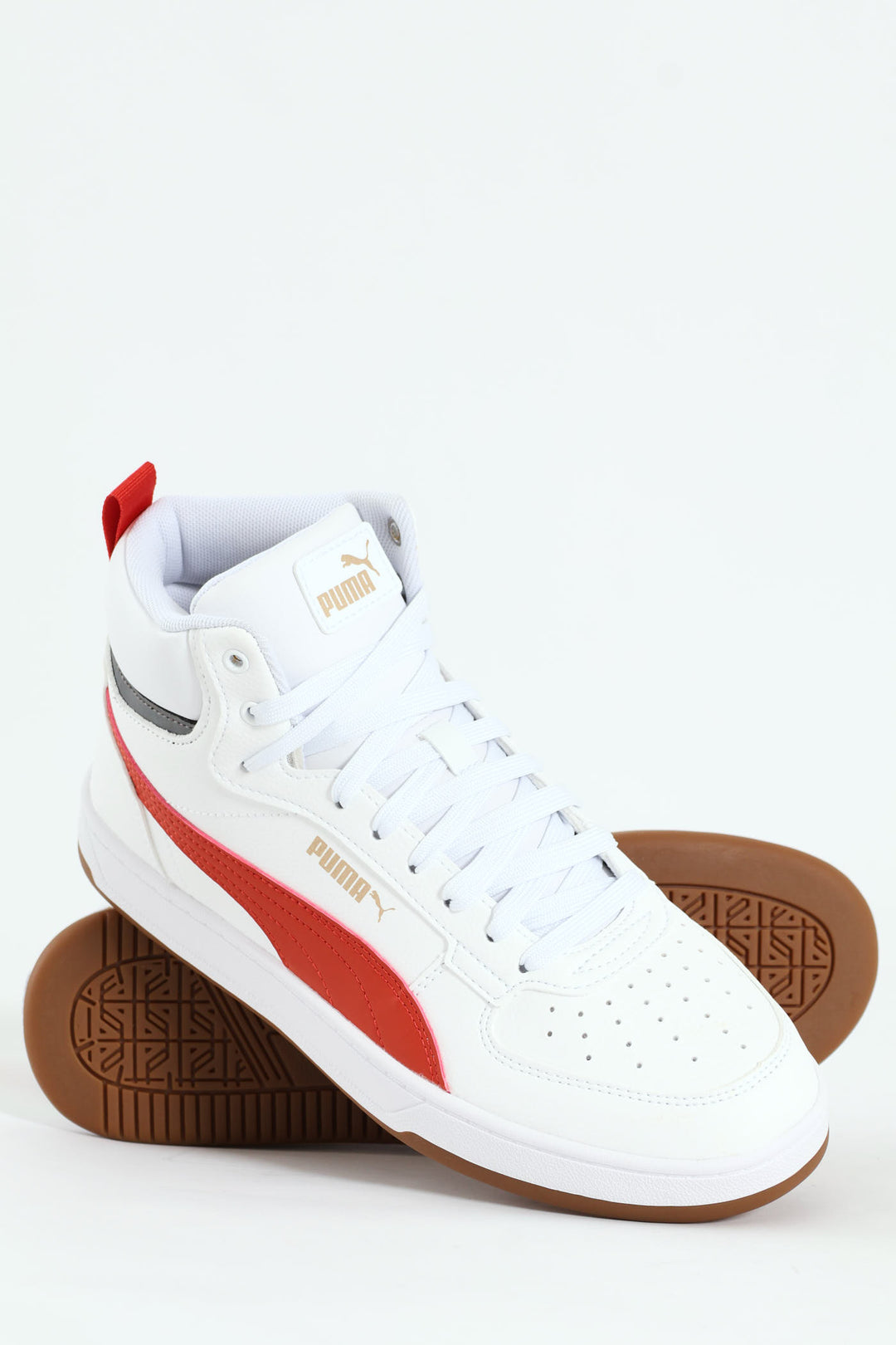 Caven 2.0 Mid Sneaker - White/Red