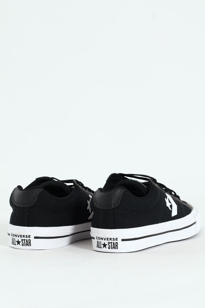 Sport Casual Low Sneaker - Black
