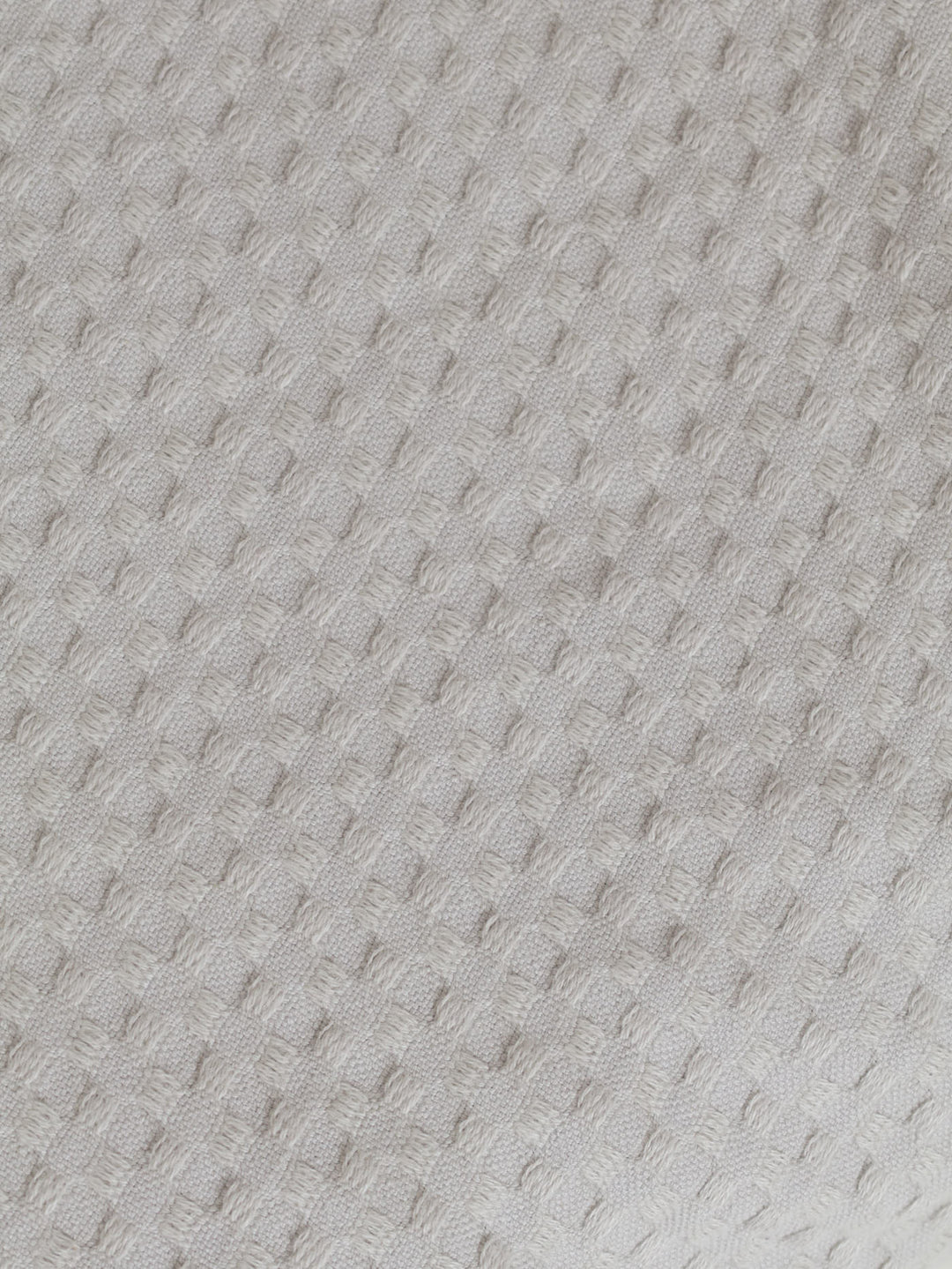 Waffle Cotton Throw 110X170cm - Grey