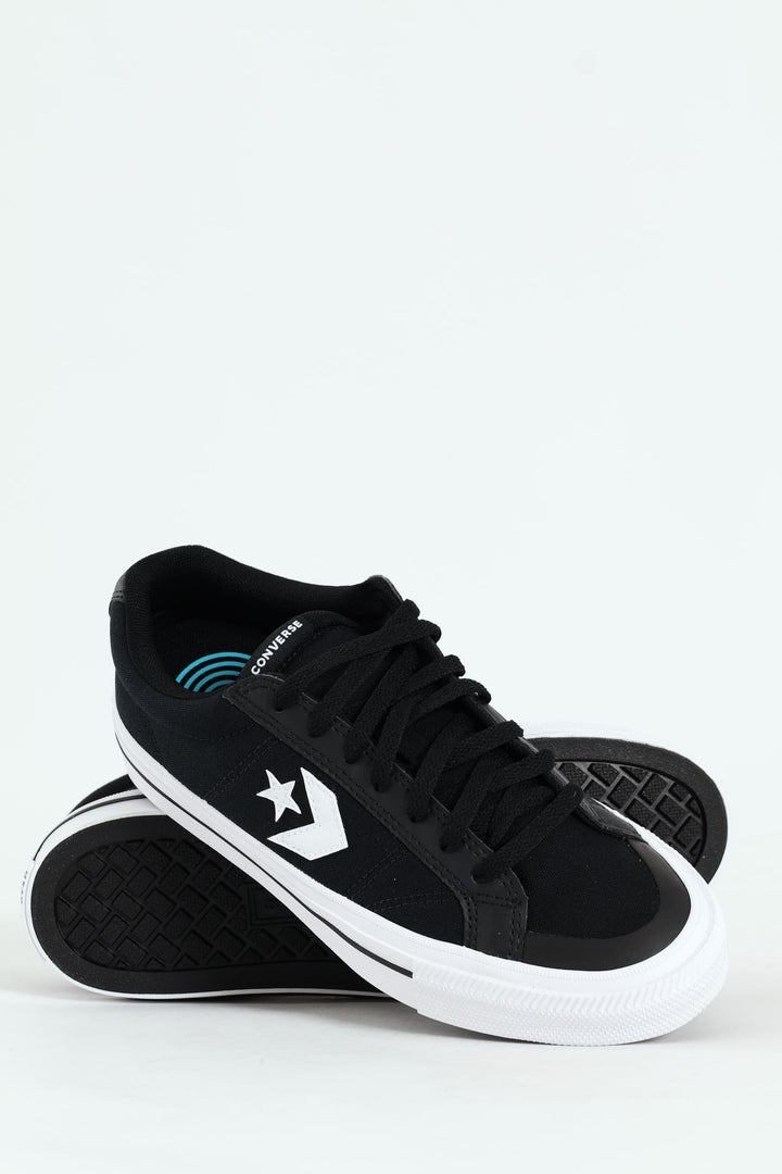 Sport Casual Low Sneaker - Black