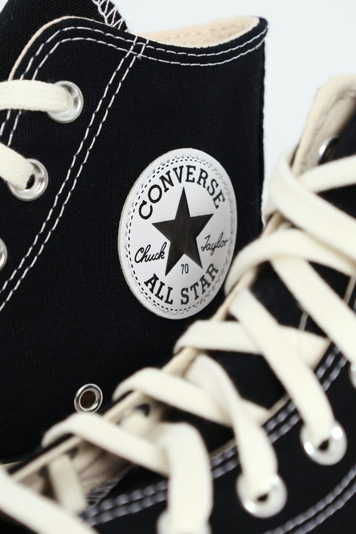 Chuck 70 Canvas High Top Sneaker - Black