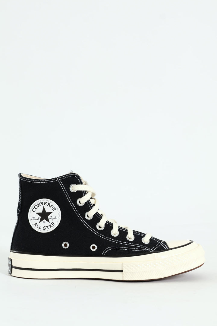 Chuck 70 Canvas High Top Sneaker - Black