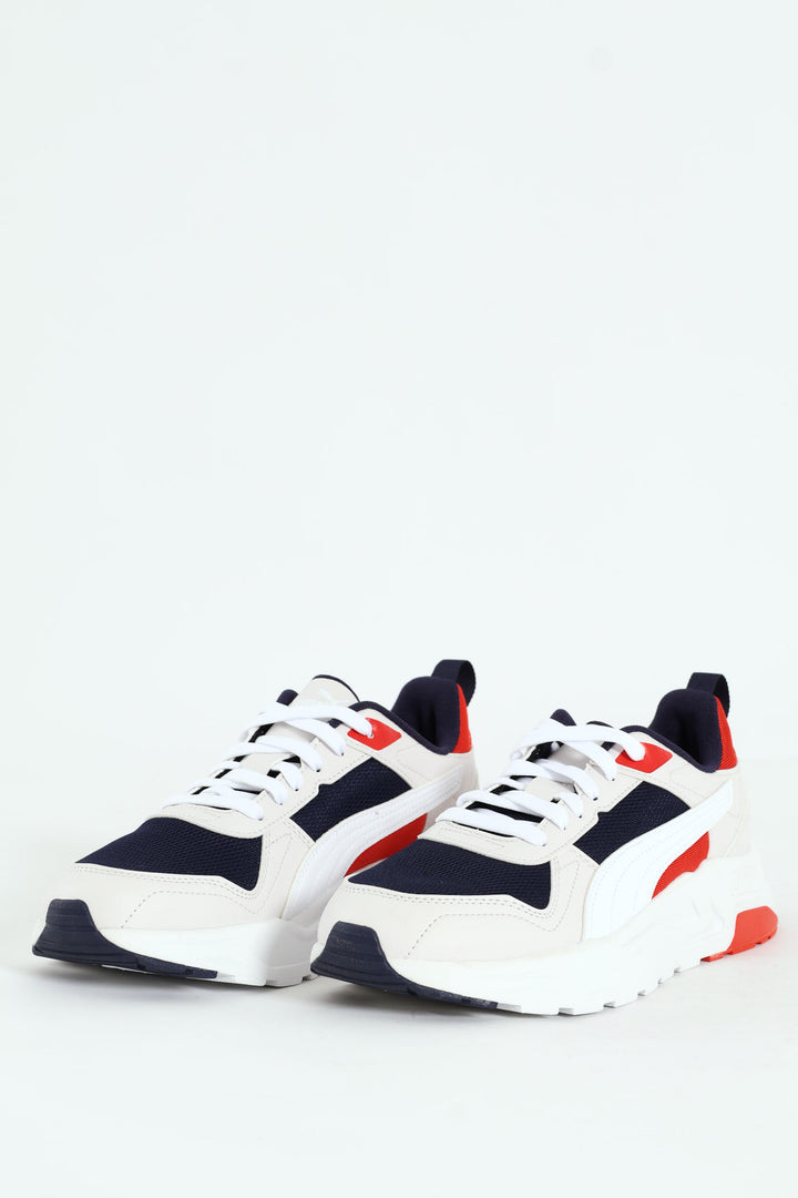 Trinity 2 Lite Sneaker- White/Navy