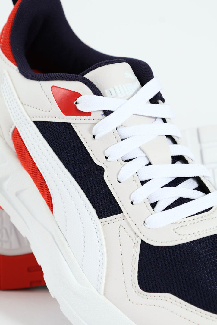 Trinity 2 Lite Sneaker- White/Navy