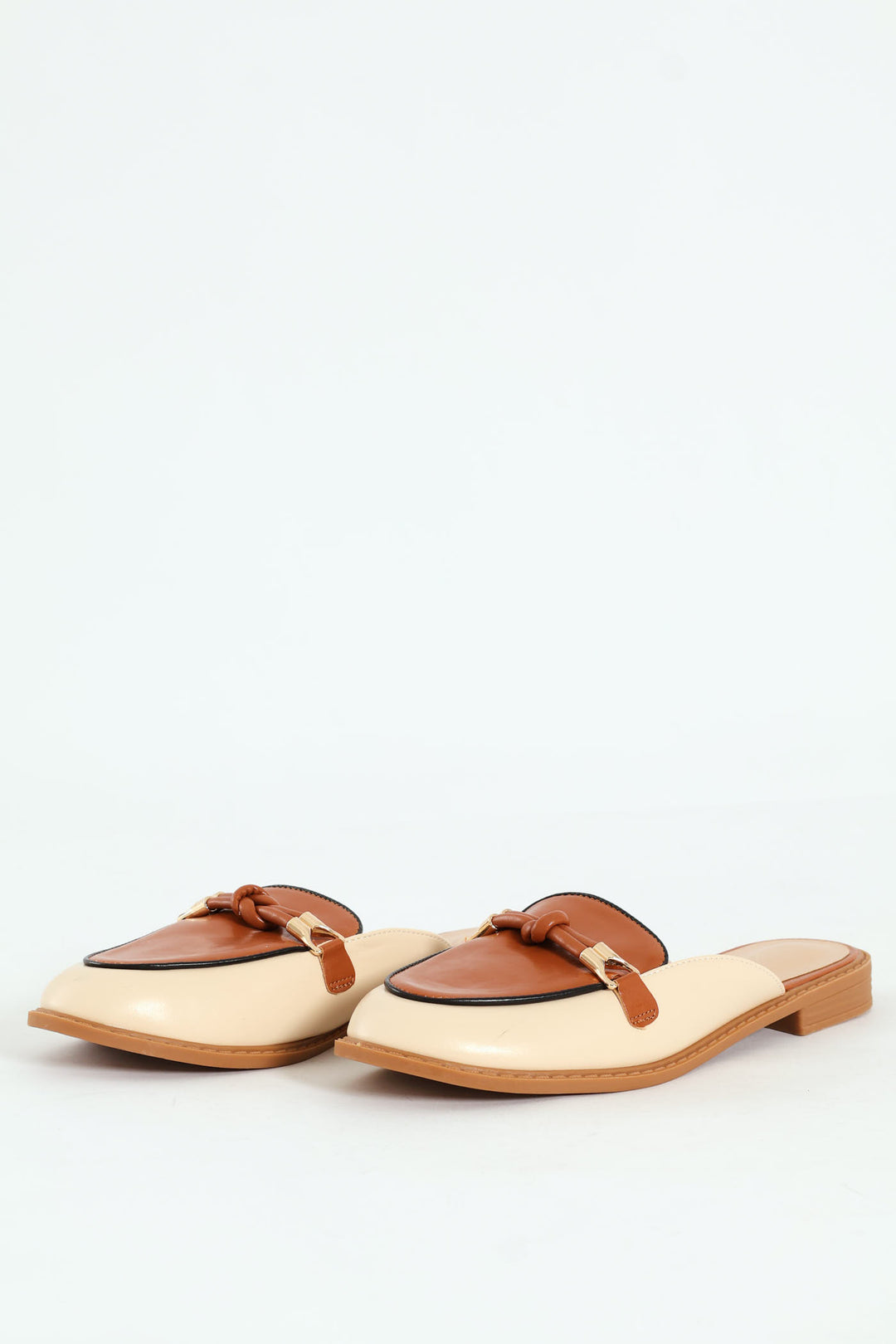 Piped Push In Loafer Rope Trim - Beige