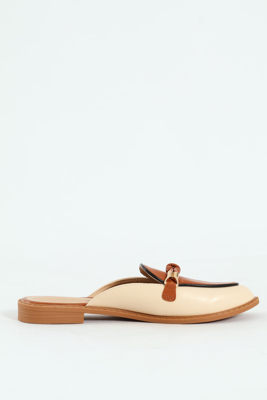 Piped Push In Loafer Rope Trim - Beige