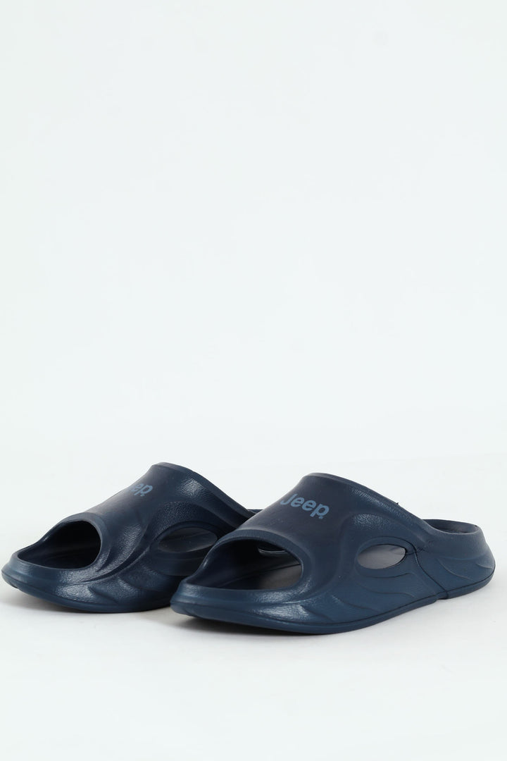 Renegade Molded Slip On Mule Sandal - Navy