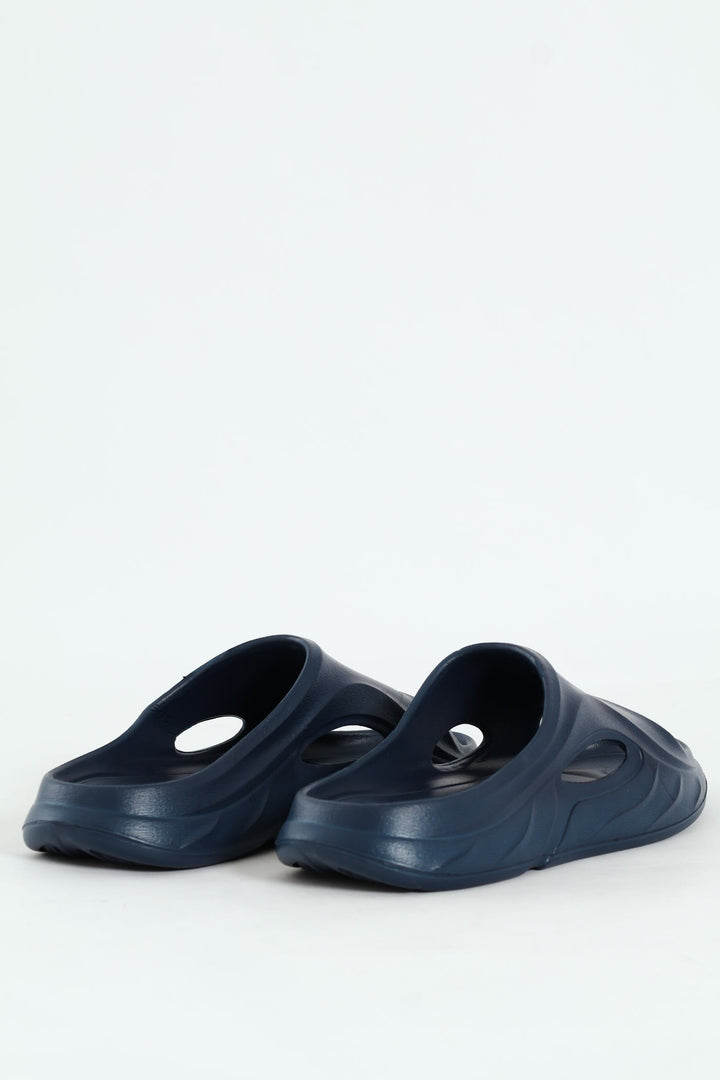 Renegade Molded Slip On Mule Sandal - Navy