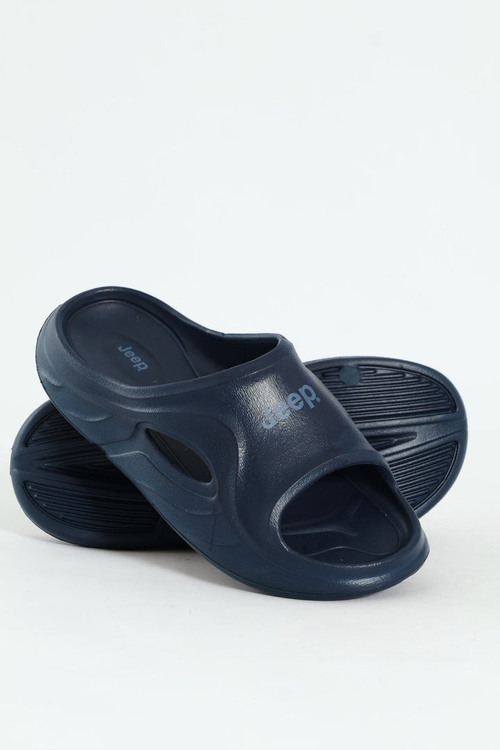 Renegade Molded Slip On Mule Sandal - Navy
