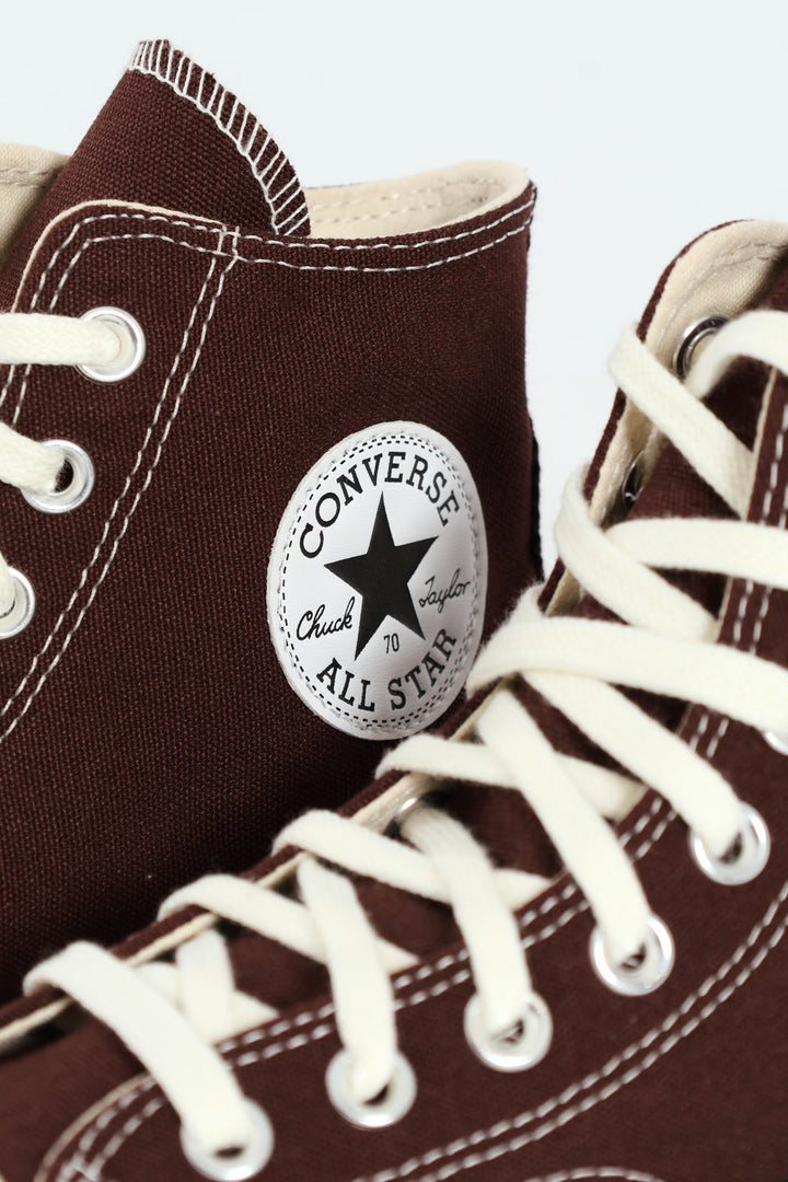 Chuck 70 Canvas High Top Sneaker - Brown