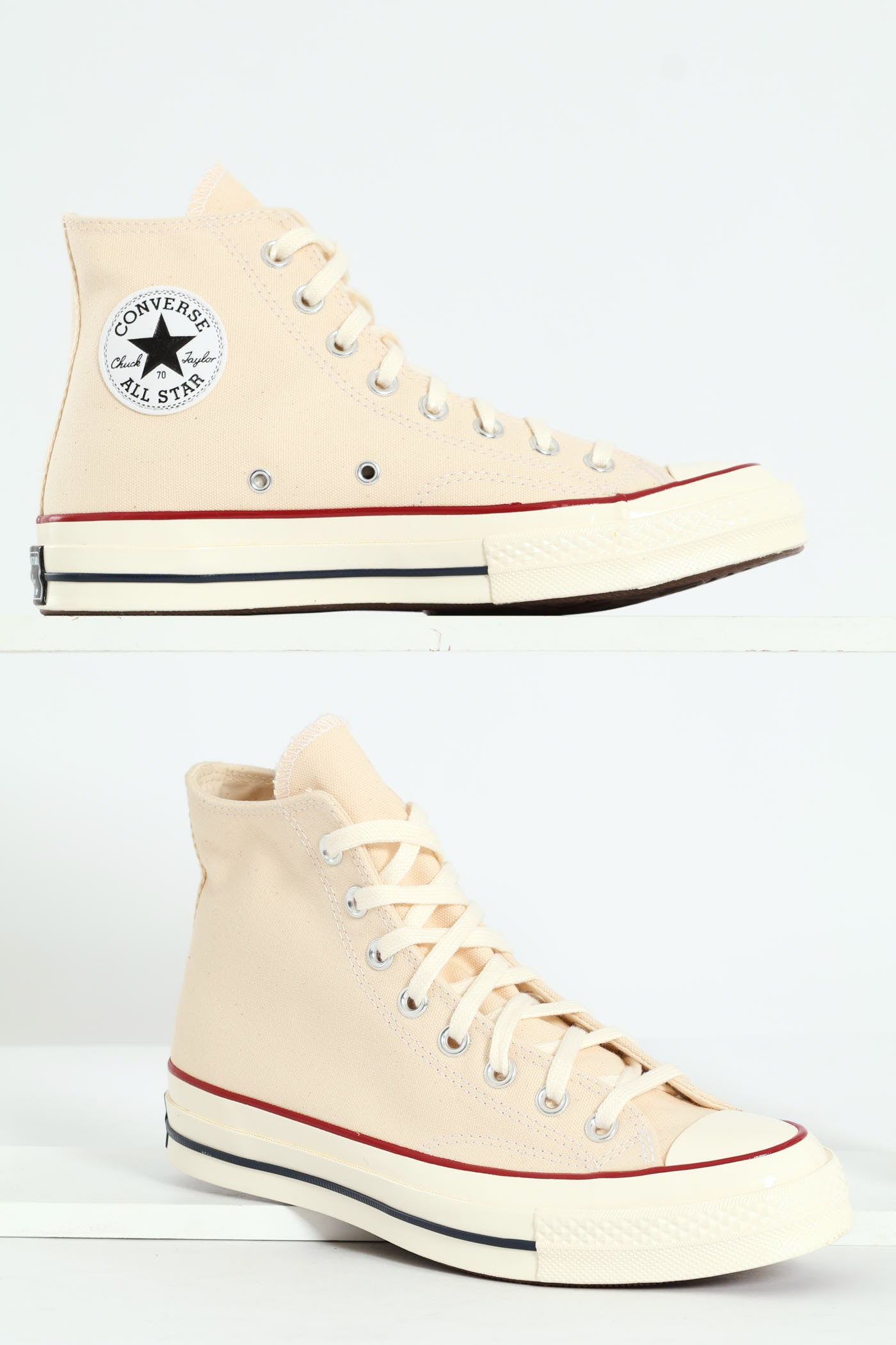 Mens Chuck 70 Canvas High Top Sneaker - White – Edgars