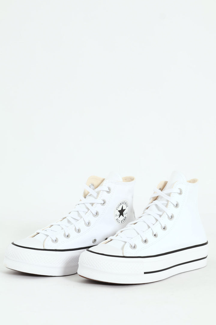 Chuck Taylor Canvas All Star Platform Sneaker - White