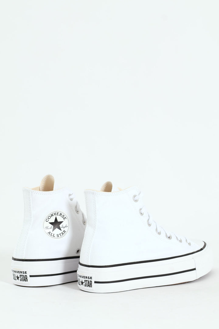 Chuck Taylor Canvas All Star Platform Sneaker - White