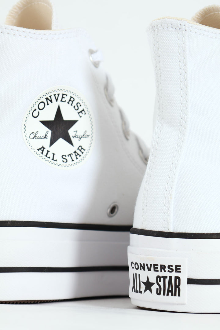 Chuck Taylor Canvas All Star Platform Sneaker - White