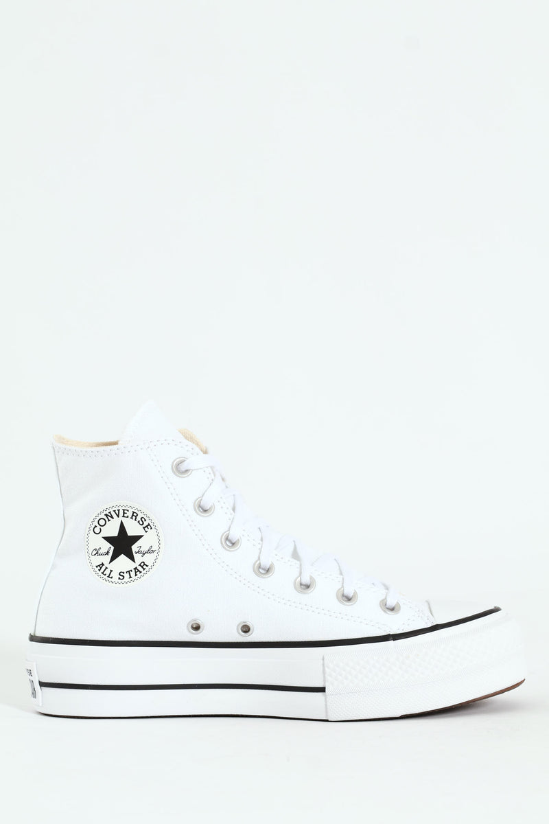 Chuck Taylor Canvas All Star Platform Sneaker - White