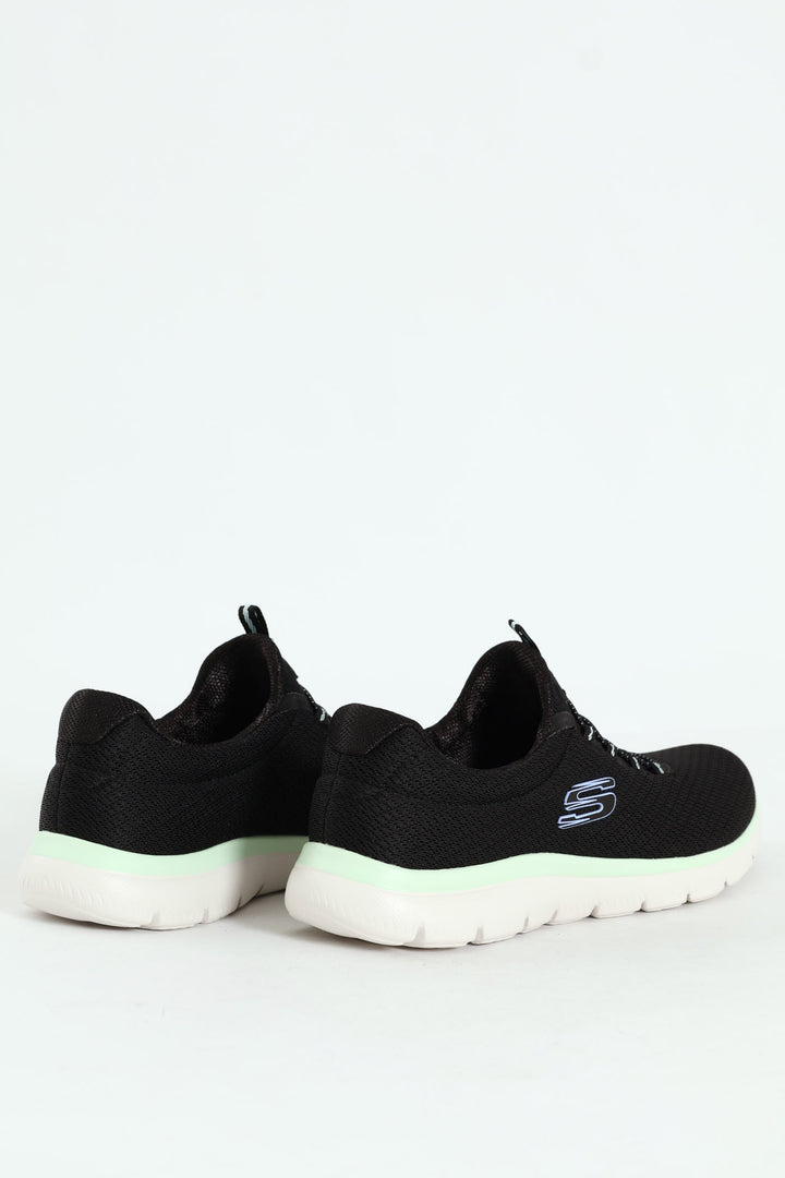 Summits Sneakers - Black/White
