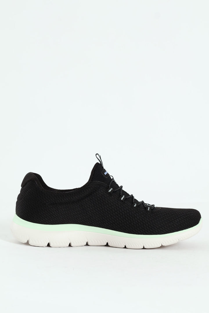 Summits Sneakers - Black/White