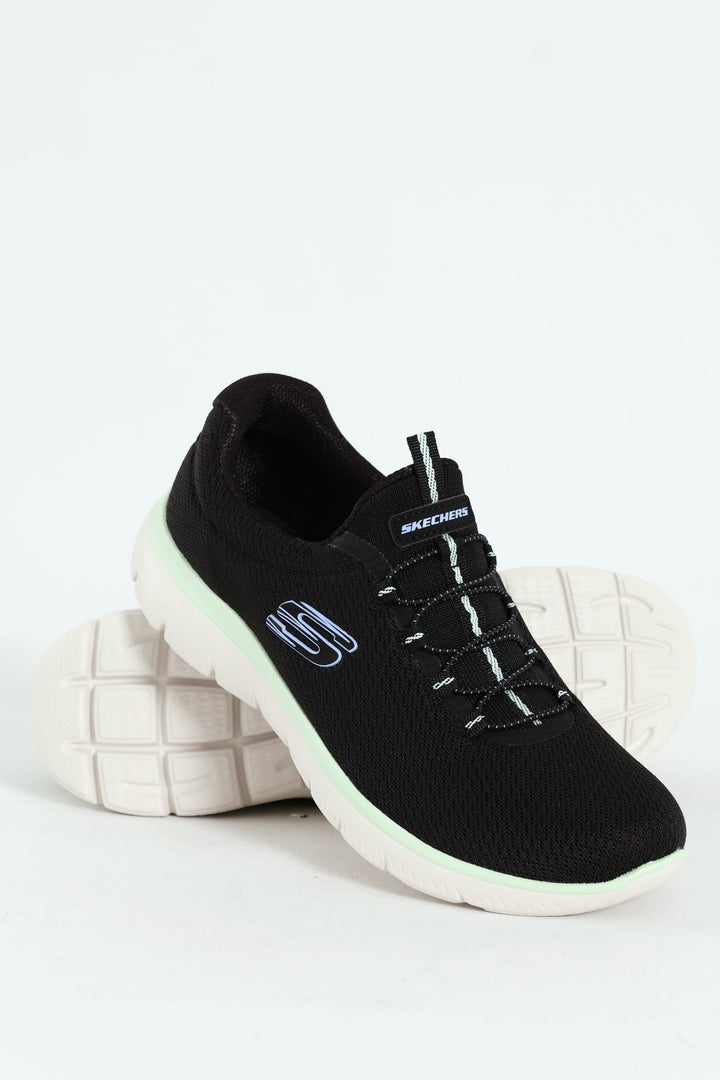 Summits Sneakers - Black/White
