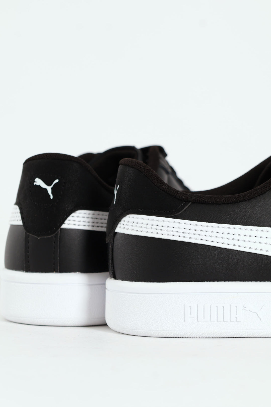 Smash 3.0 L Court Sneaker - Black/White