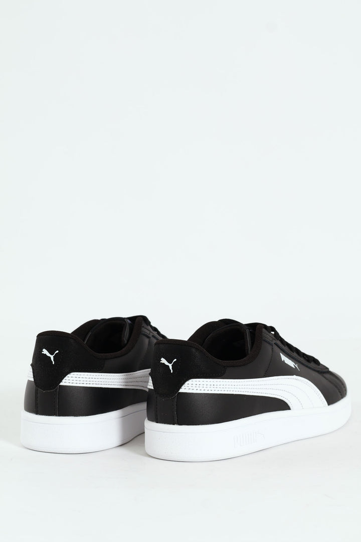 Smash 3.0 L Court Sneaker - Black/White