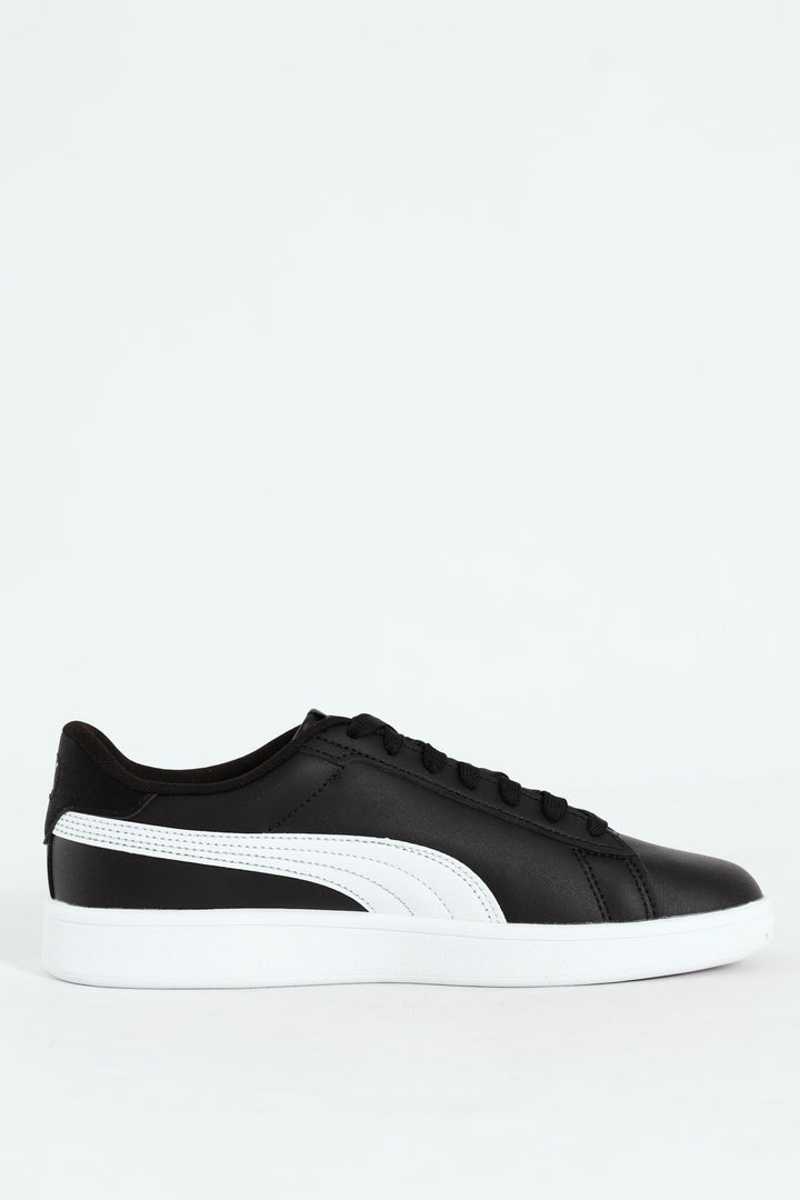 Smash 3.0 L Court Sneaker - Black/White