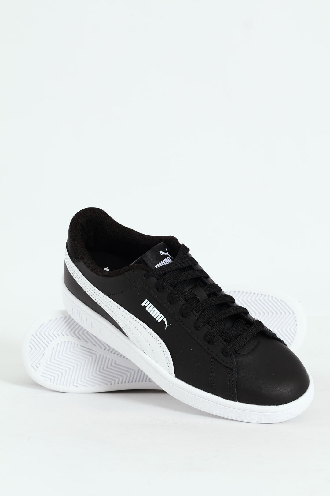 Smash 3.0 L Court Sneaker - Black/White
