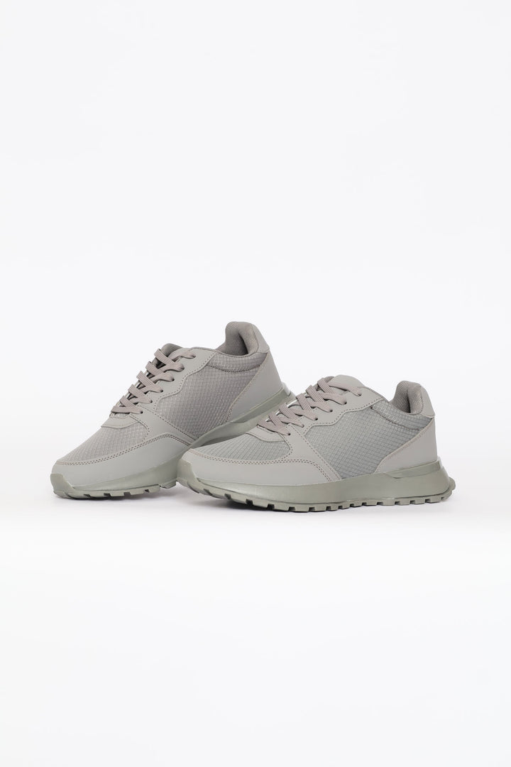 Mono Retro Trainer - Grey