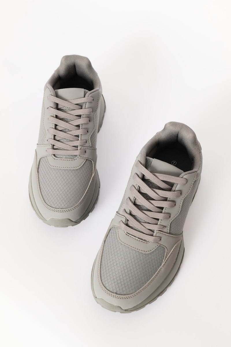 Mono Retro Trainer - Grey