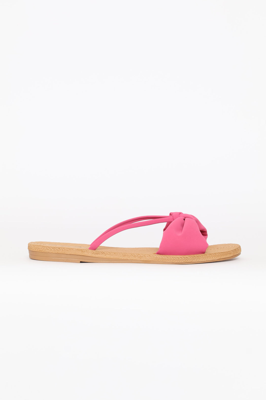 Bow Detail Sandal - Cerise