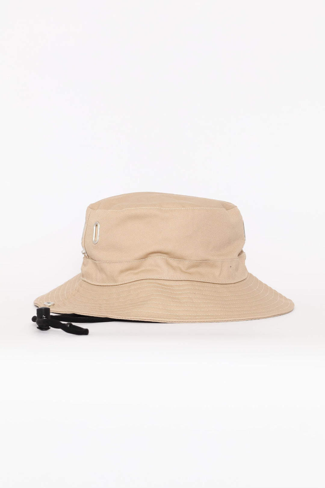 Drawstring Bucket Hat - Taupe