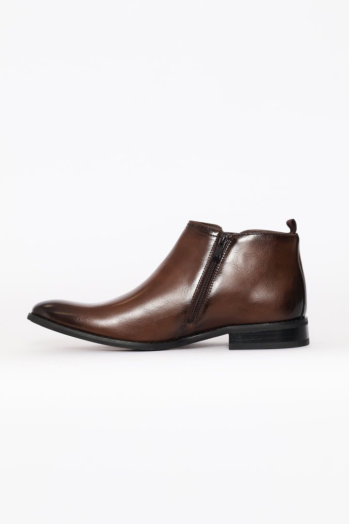 Formal Chelsea Boot - Brown