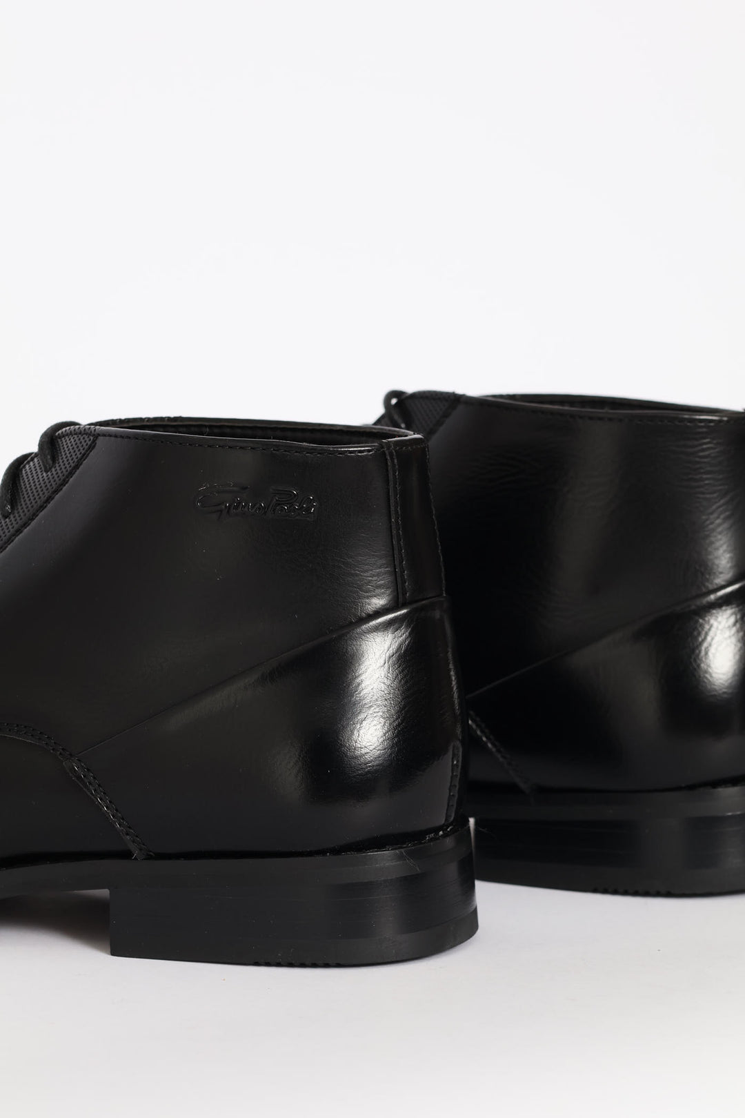 Lace Up Formal Boot - Black