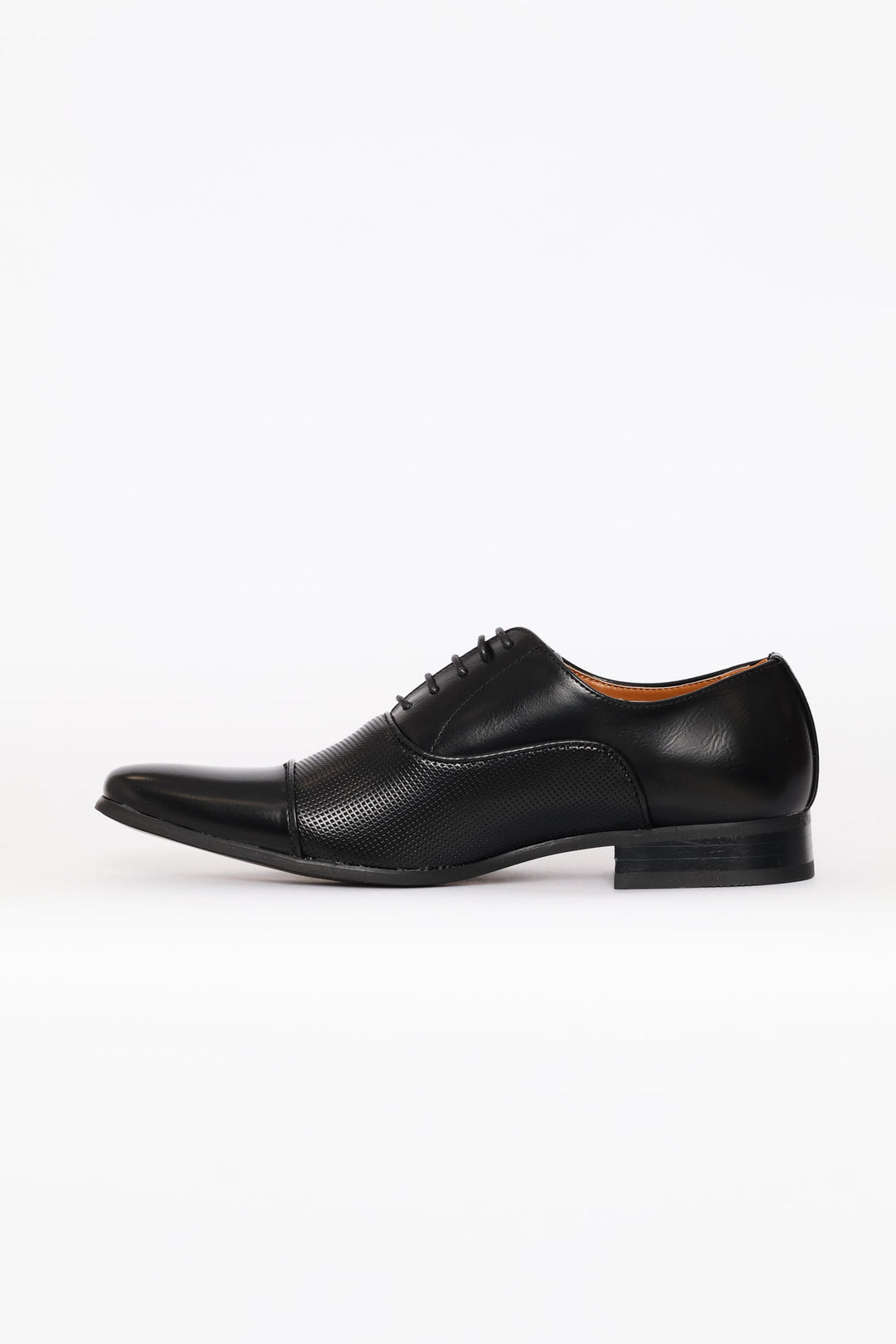 Oxford With Toe Cap - Black