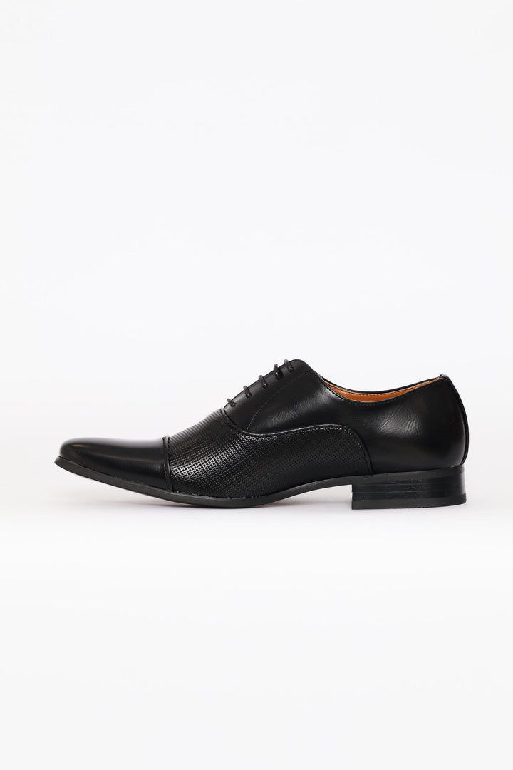 Oxford With Toe Cap - Black