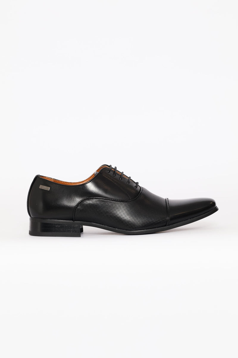 Oxford With Toe Cap - Black