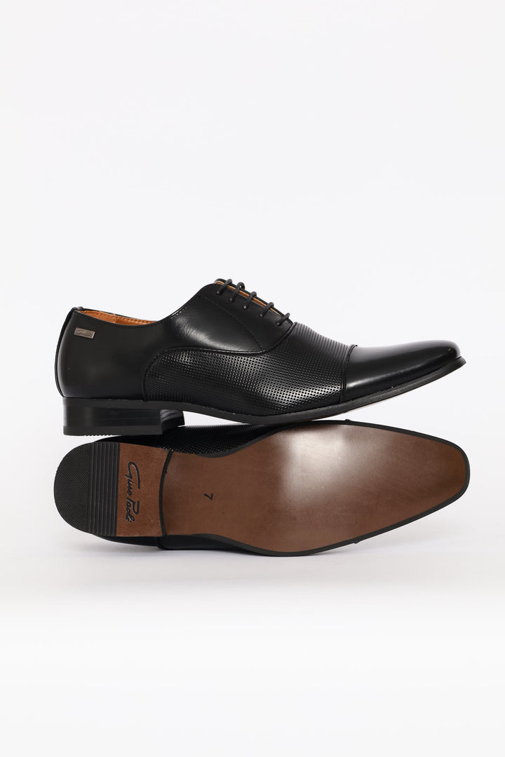 Oxford With Toe Cap - Black