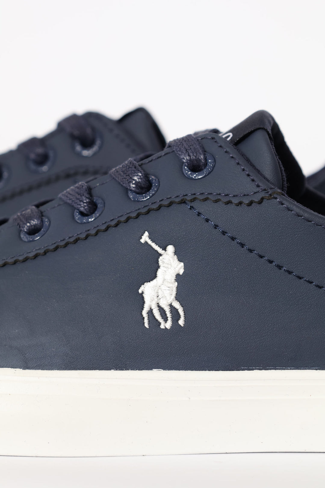 Basic Pu Sneaker - Navy