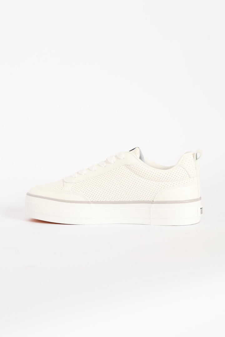 Madelyn Platform Sneaker - White