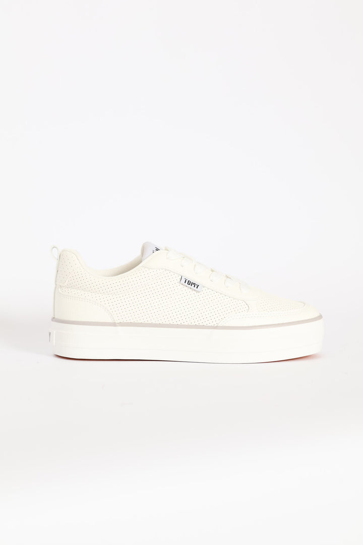 Madelyn Platform Sneaker - White