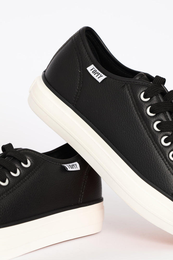 Emerson Lace Up Sneaker - Black