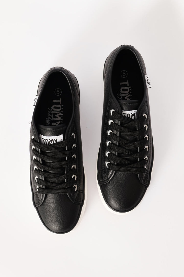 Emerson Lace Up Sneaker - Black