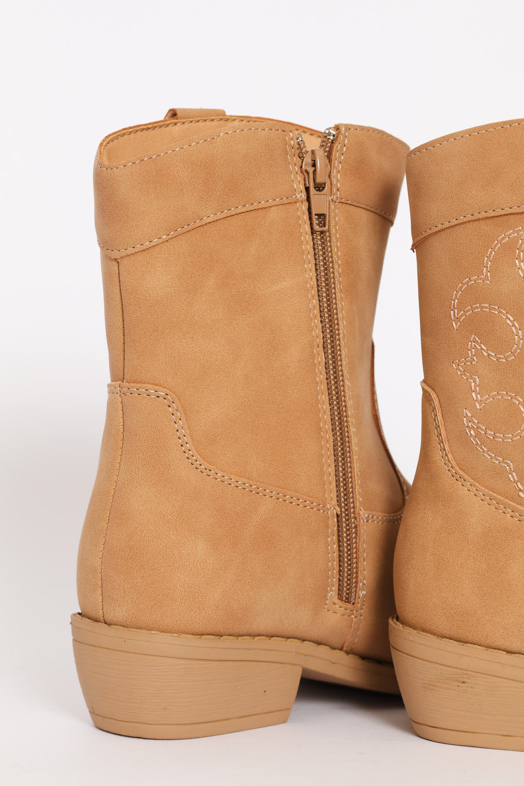 Girls Western Boot - Tan