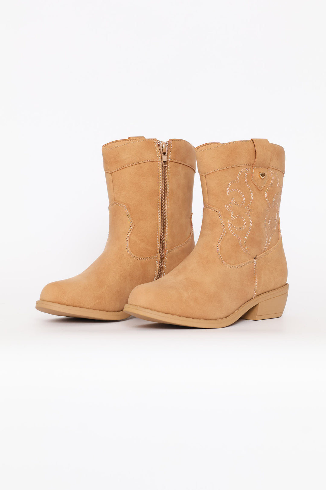 Girls Western Boot - Tan