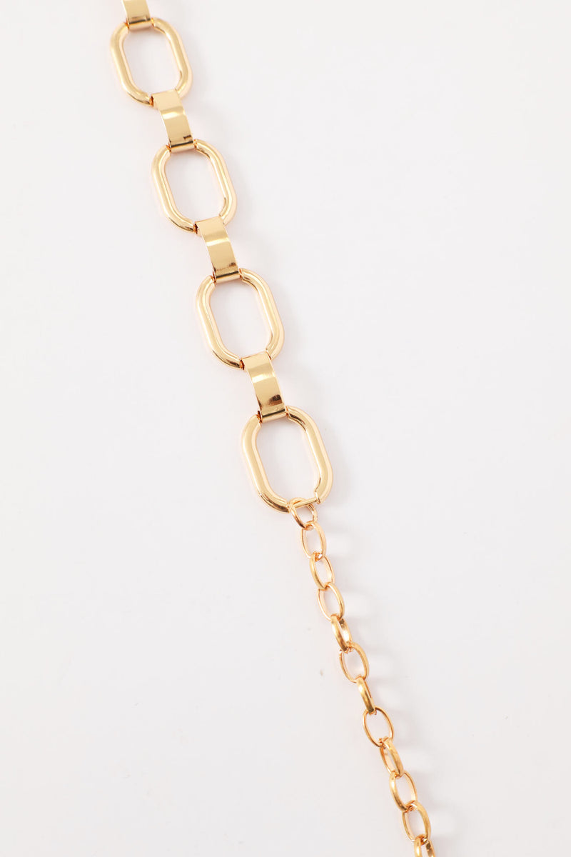 Chain Link Belt - Gold